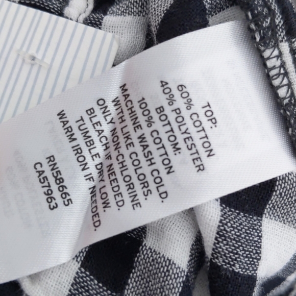 🆕🌿 Nordstrom Checkered BABY SHORTS🌿 - Picture 4 of 4